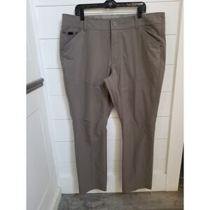 KUHL Rogue Silencr Pants Mens 42x30 Hiking Outdoor Trail Nylon Ripstop Khaki